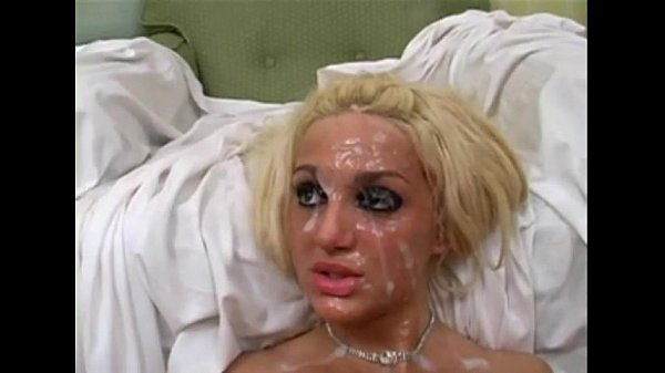 Blonde Dimwit Mass ejaculation
