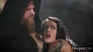 Deeper. Katrina Jade’s Darkest Kink Fantasies Comes True